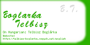 boglarka telbisz business card